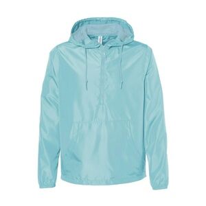 Independent Trading Co Unisex Lightweight Quarterzip Windbreaker Pullover Jacket
